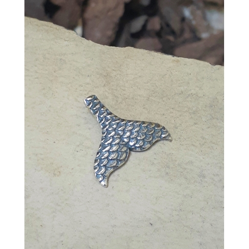 Pingente Prata 925 Cauda Sereia