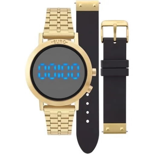 Relógio Euro Feminino Fashion Fit Dourado EUBJ3407AA/T4P