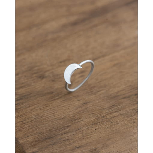 Piercing Prata 925 Argola Meia Lua