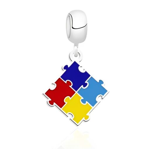 Berloque Prata 925 Autismo