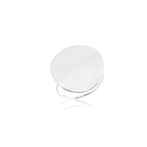 Anel Prata 925 Medalha Luxo