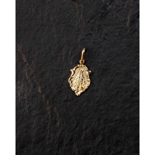 Pingente Banhado A Ouro 18K Nossa Senhora Aparecida