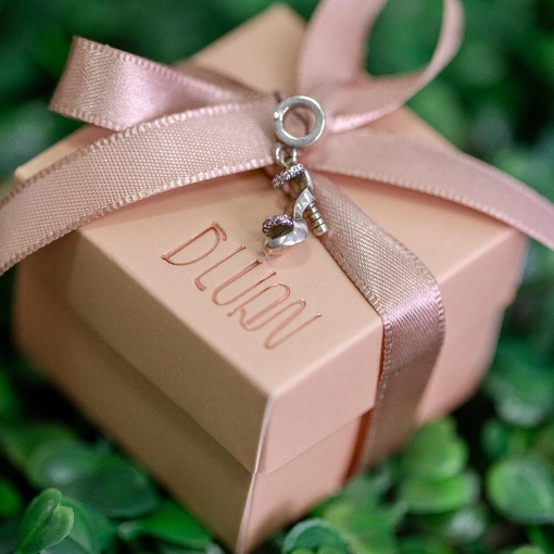 Berloque Prata 925 Sapatinho Com Zircônia Branca