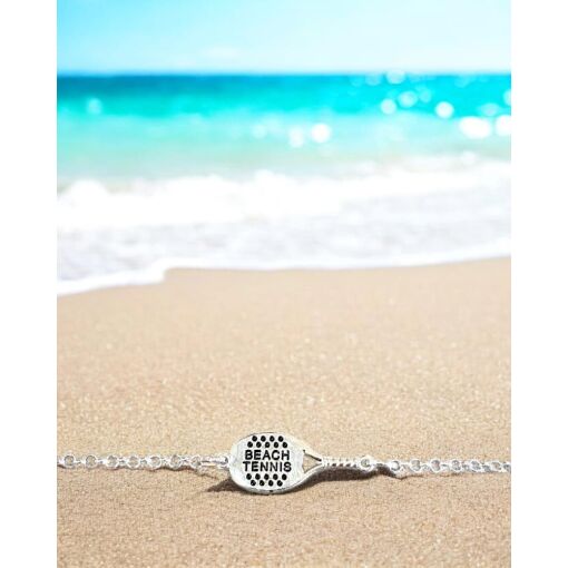 Pulseira Prata 925 Beach Tennis