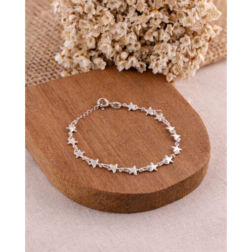 Pulseira Prata 925 Estrelas