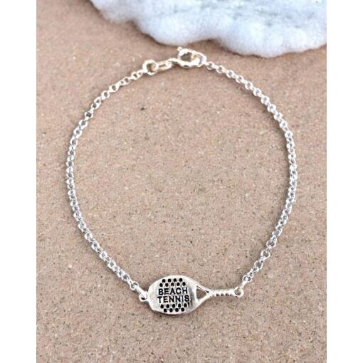 Pulseira Prata 925 Beach Tennis