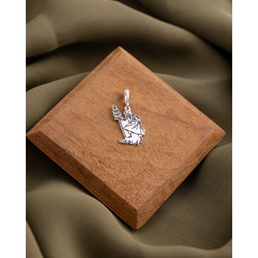 Pingente Prata 925 Orixá Oxalá