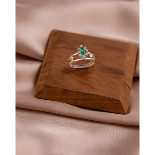Anel Formatura Curso Enfermagem Prata 925 Com Emblema Ouro 18K
