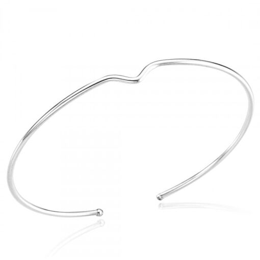 Bracelete Prata 925 Fio Redondo e Regulável V