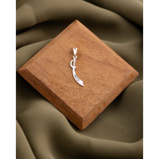 Pingente Prata 925 Orixá Espada De Ogum