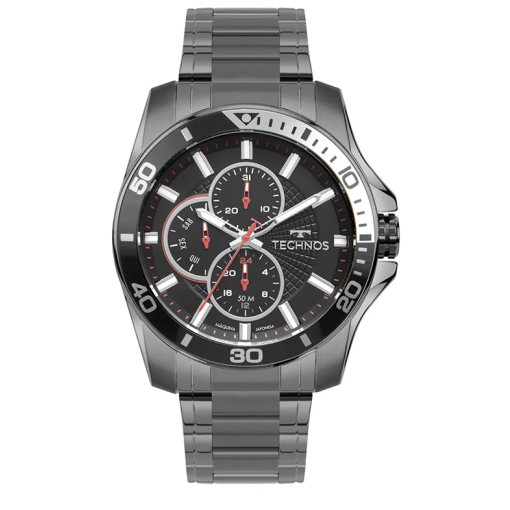 Relógio Technos Masculino Racer Grafite 6P27DUW/1P