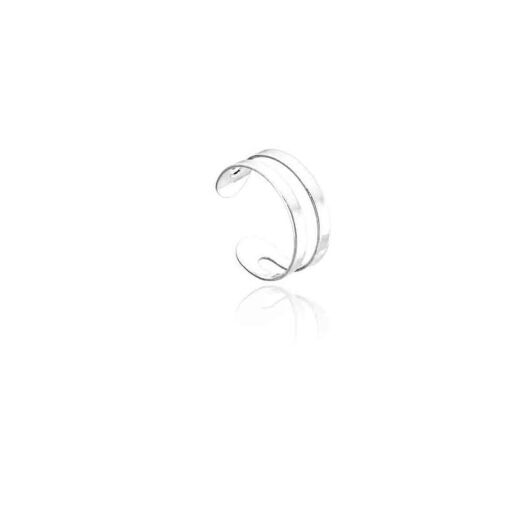 Brinco Piercing Prata 925 Vazado