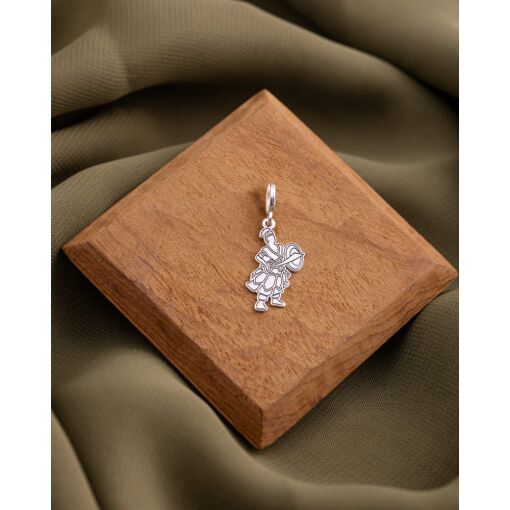 Pingente Prata 925 Orixá Oxaguian