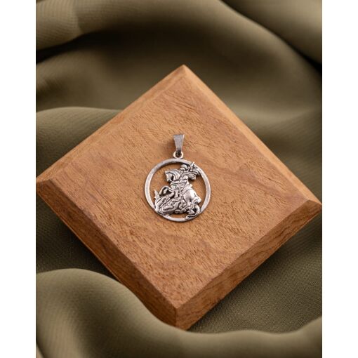 Pingente Prata 925 São Jorge