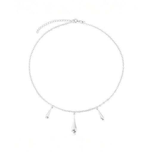Choker Prata 925 Gotas