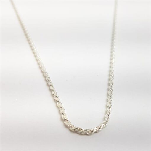 COLAR CORDÃO BAIANO 2MM |45CM |PRATA 925