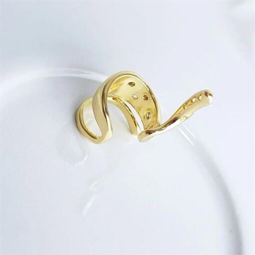 PIERCING FAKE COBRA CRAV ELO PONTO LUZ/ESTRELA|BANHADO EM OURO 1