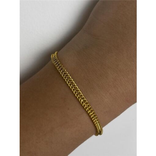 PULSEIRA LACRAIA | BANHADO EM OURO 18K
