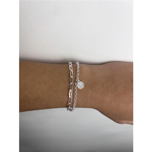 PULSEIRA DUPLA ELO PORTUGUÊS/ CORRENTARIA PG CENTRO REDONDO CRAV