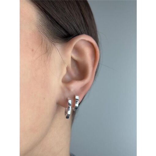 TRIO ARGOLAS ONDULADA/LISA 3MM | BANHO DE PRATA