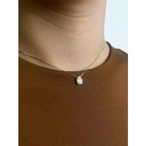 COLAR VENEZIANA PG PASSADOR GOTA CRISTAL REDOR CRAVEJADO | BANHA