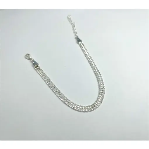 PULSEIRA LACRAIA 5MM | BANHO DE PRATA