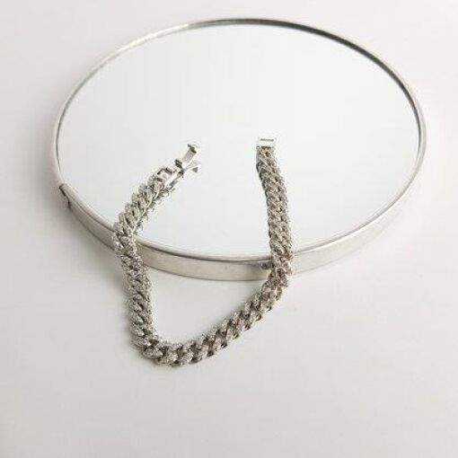 PULSEIRA ELO GRUMET MICROCRAV|18CM| RODIO