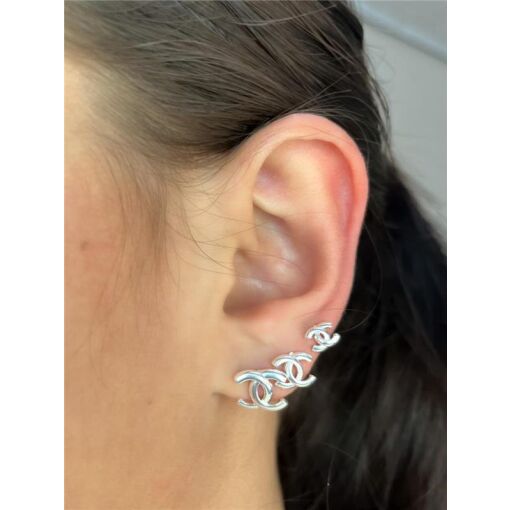 TRIO 1CM X 7MM X 5MM INSPIRAÇÃO ALTA JOALHERIA | BANHO DE PRATA