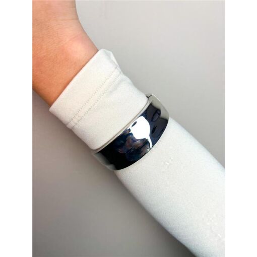 BRACELETE INOX LISO CONTEMPORANEO | SEM GARANTIA