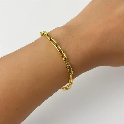 PULSEIRA ELO CARTIER GROSSO FEIXO ENCAIXE