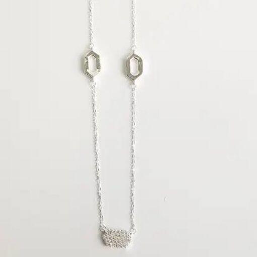 COLAR 40+5CM MINI ELO BAILARINA PG HEXAGONAL CRAV