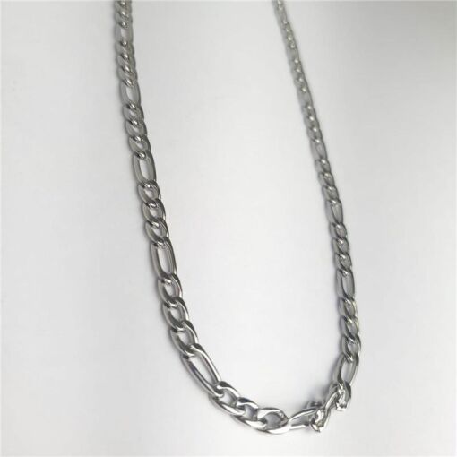 COLAR ELO FÍGARO 1ELO GX3 ELO P ACO INOXIDÁVEL | 70CM |