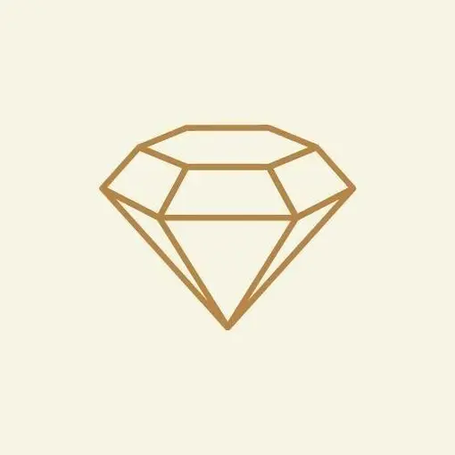 ANEL ARO LISO CENTRO EM `V` CRAVEJADO | BANHADO EM OURO 18K