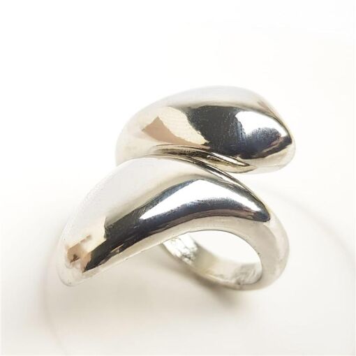 ANEL ARO ABERTO PONTAS FORMATO OVAL LISO AÇO INOXIDAVEL | SEM GA