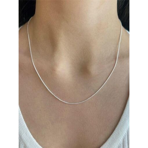 COLAR VENEZIANA | 45CM |  BANHO DE PRATA