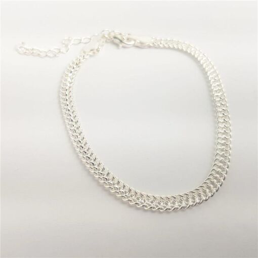 PULSEIRA LACRAIA 4MM | 16+5CM | BANHO DE PRATA