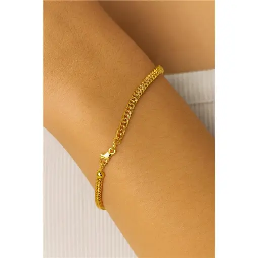 PULSEIRA LACRAIA 4MM | BANHADO EM OURO 18K