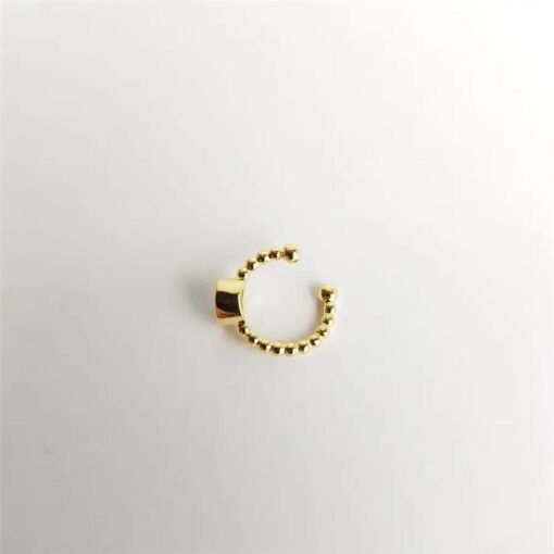 PIERCING FAKE  BOLINHAS C/ ZIRCONIA|BANHADO EM OURO 18K