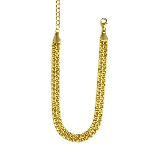 PULSEIRA LACRAIA ABERTA 6MM | BANHADO EM OURO 18K