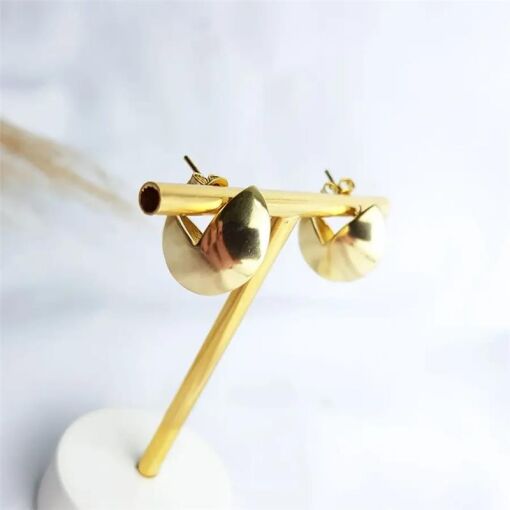 BRINCO METADE DE DISCO OCO 1,8CM