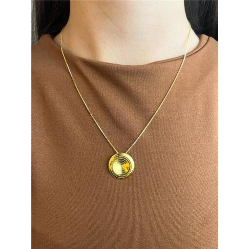 COLAR VENEZIANA PG CHAPA LISA REDONDA TEXTURIZADA EM LINHA EXPIR