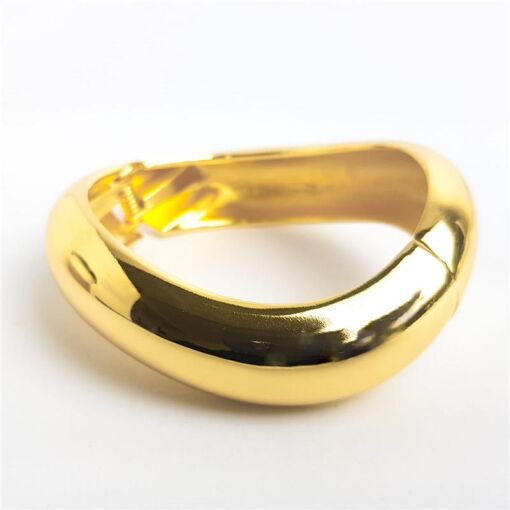 BRACELETE ARO LISO ONDULADO FINO | SEM GARANTIA