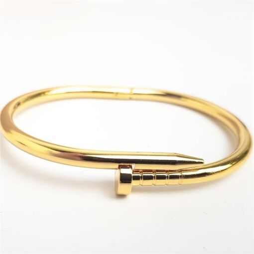 BRACELETE ARO LISO INSPIRAÇÃO CARTIER | VERNIZ CATAFORÉTICO