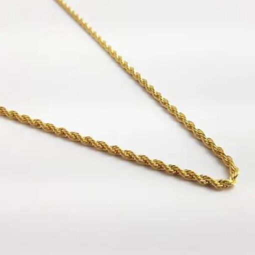 COLAR 45+5CM CORDAO BAIANO 3MM