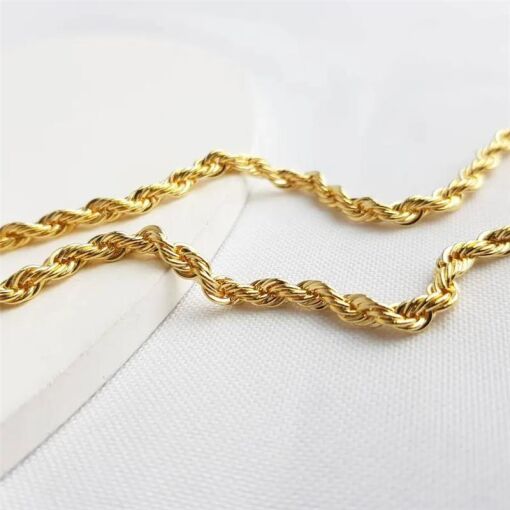 COLAR 40CM CORDAO BAIANO 4MM