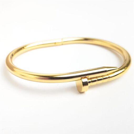 BRACELETE ARO LISO INSPIRAÇÃO CARTIER | VERNIZ CATAFORÉTICO
