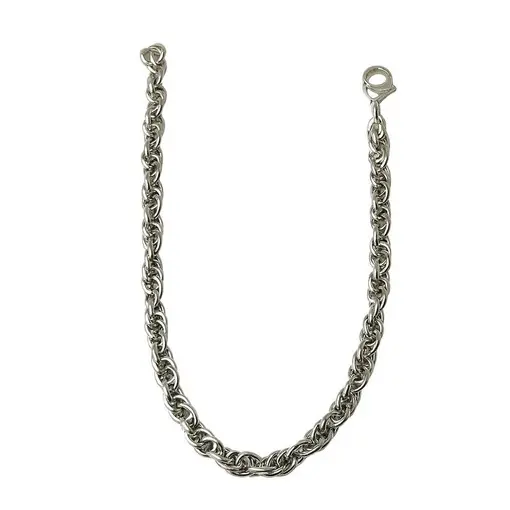 PULSEIRA ENTRELAÇADA EM ELOS OVAIS NO RÓDIO