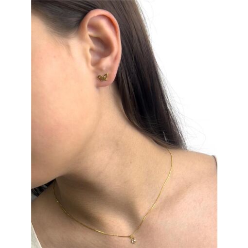 CONJUNTO COLAR  VENEZIANA PG PONTO DE LUZ CRAVEJAÇÃO INGLESA / B