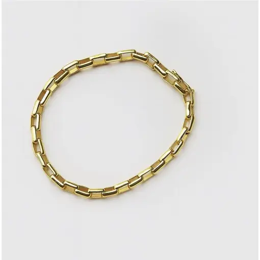 PULSEIRA ELO CARTIER GROSSO FEIXO ENCAIXE