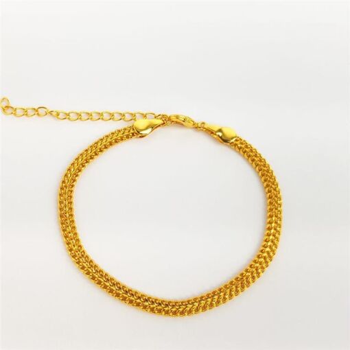PULSEIRA LACRAIA | BANHADO EM OURO 18K